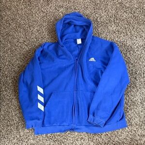 Adidas  Zip-Up Hoodie 3XLT good used condition, small bleach stain left sleeve